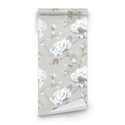 Roll of Trailing Rose large scale wallpaper