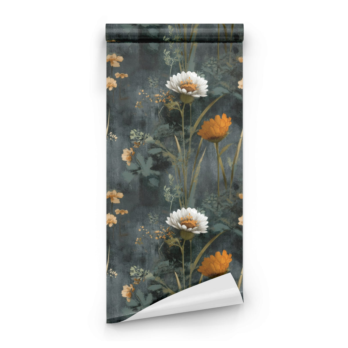 Roll of Wild Daisy large scale wallpaper