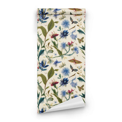 Roll of Wildflower Sprig large scale wallpaper