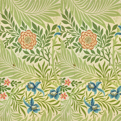 William Morris Larkspur Heritage wallpaper pattern repeat