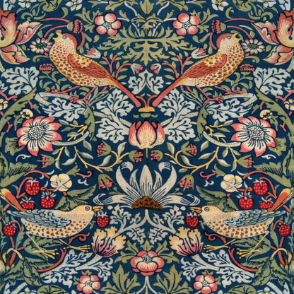 William Morris Strawberry Thief Heritage wallpaper pattern repeat