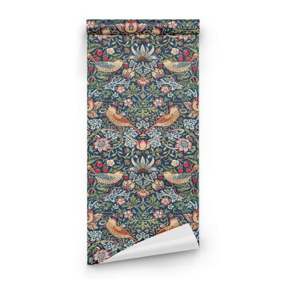 Roll of William Morris Strawberry Thief Heritage wallpaper