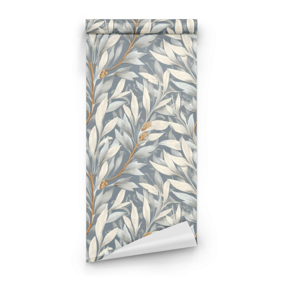 Roll of Willow Leaves large scale wallpaper