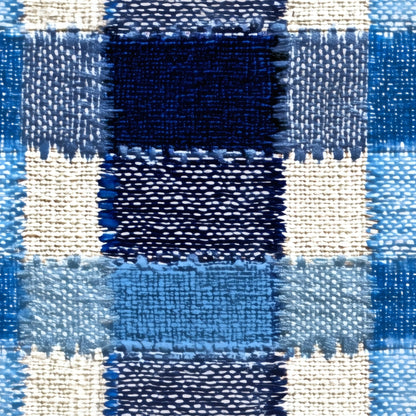 Woven Check large scale wallpaper pattern repeat
